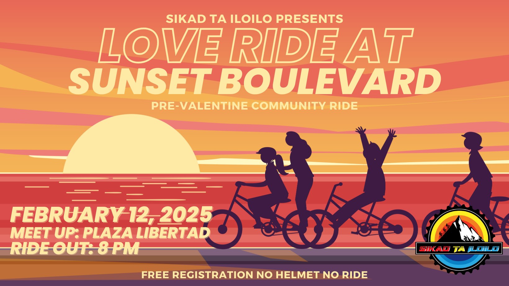 Love Ride at Sunset Boulevard: A Pre-Valentine Community Ride