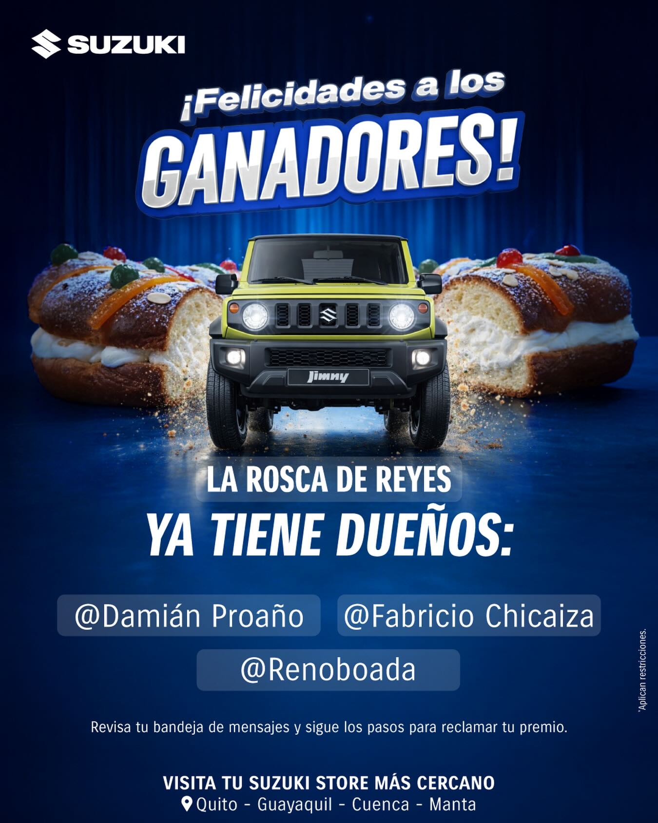 SZK - 🎉👑 ¡Gracias por participar en nuestro sorteo de la Rosca de Reyes ...