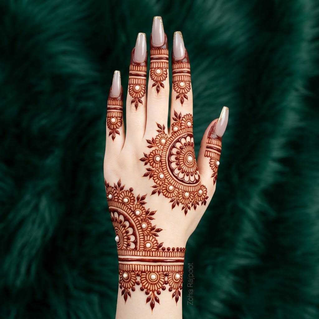 Zoha Rajpoot - Latest henna collection for your beautiful... | Facebook