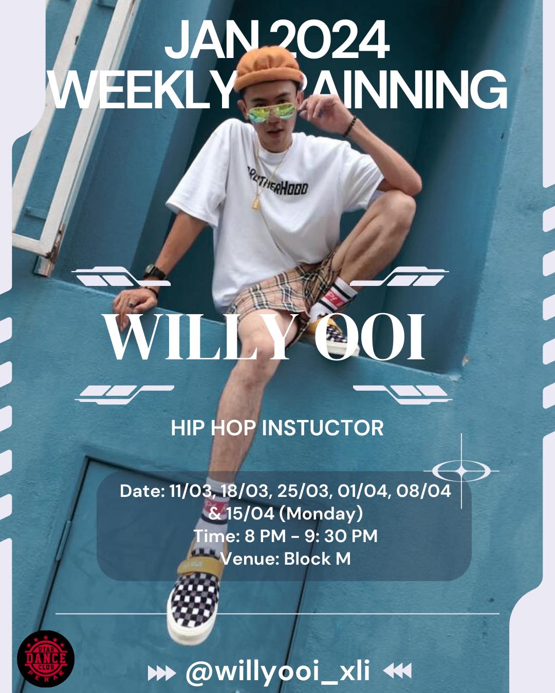 UTAR - Dive into the rhythm every week with our hip hop maestro, Willy ...