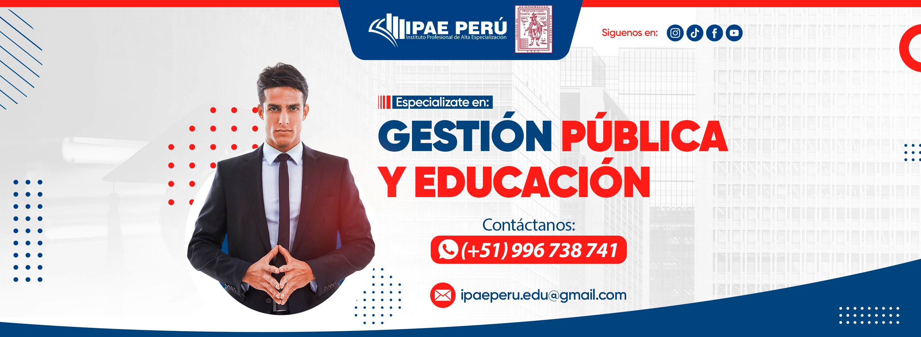 IPAE PERÚ - Gestión Pública - Educación