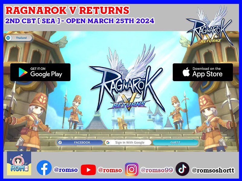 Rom so - Ragnarok V Returns : 2nd CBT SEA -... | Facebook
