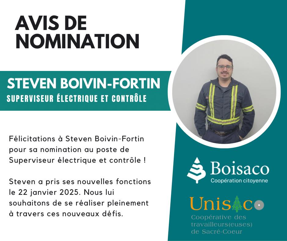 Le - 🌟 Avis de nomination 🌟 C’est avec grand plaisir que nous annonçons ...