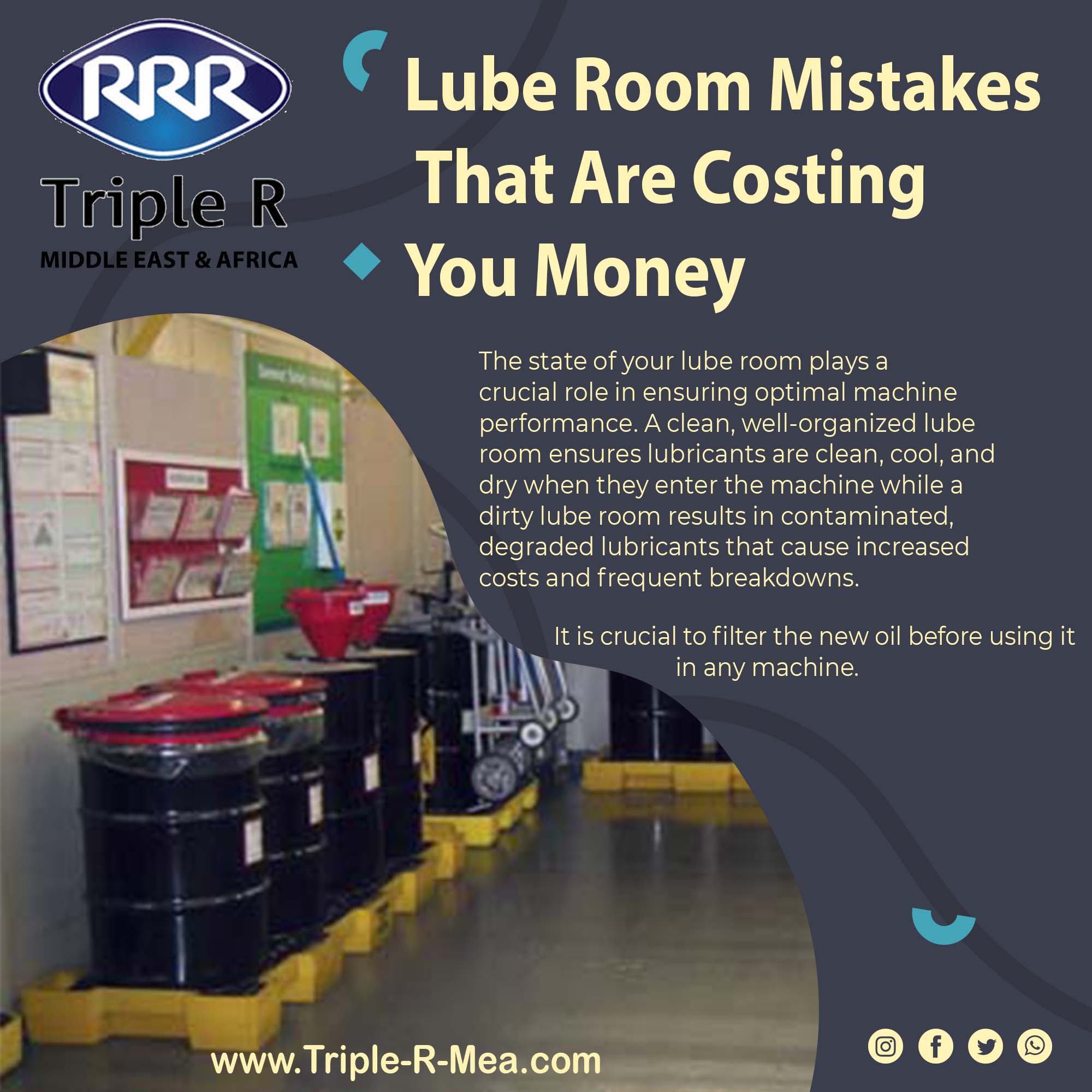 Triple - Lube Room Mistakes: The condition of your lube room ...