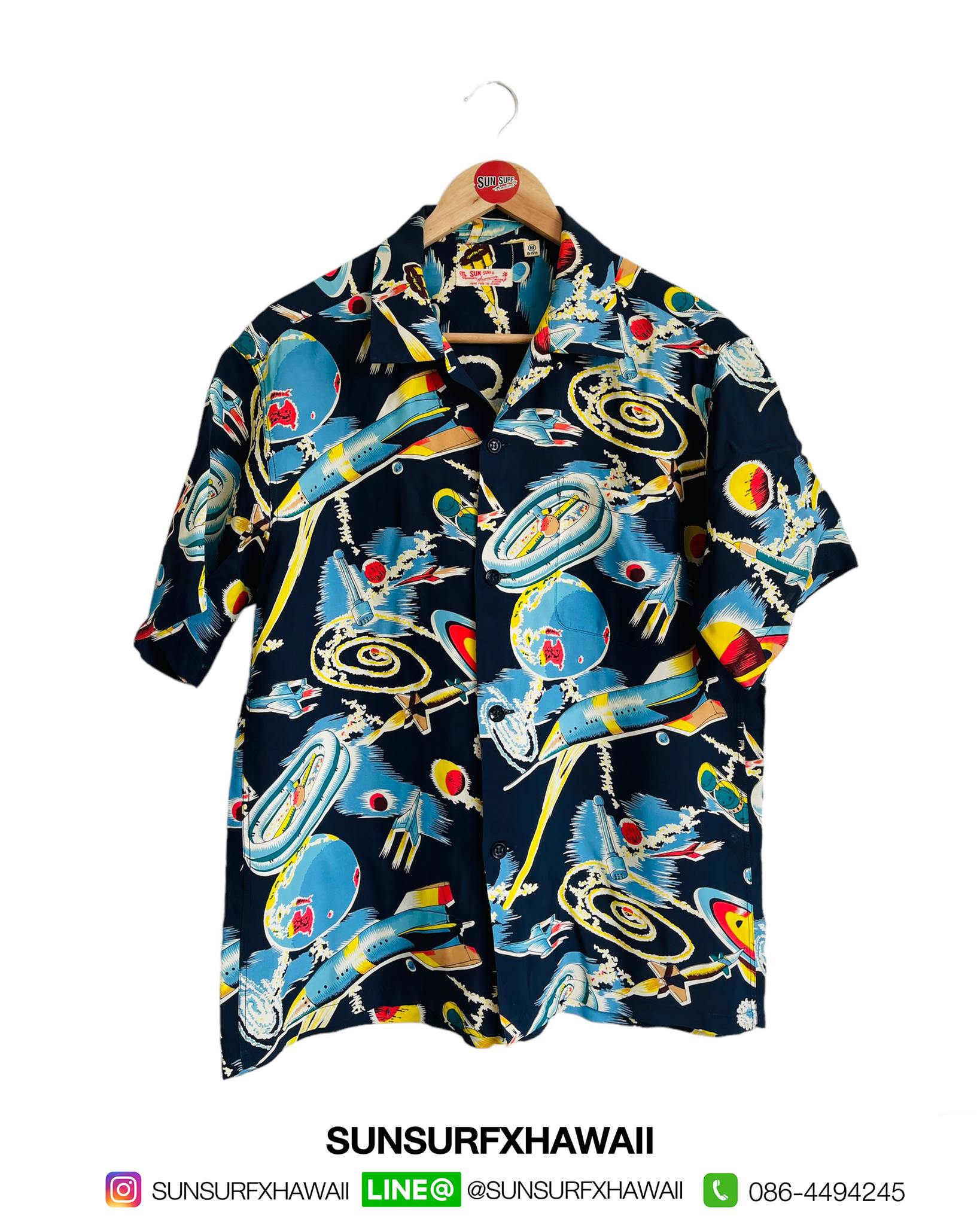 SunsurfxHawaii - SUN SURF X HINOYA HAWAIIAN SHIRT 