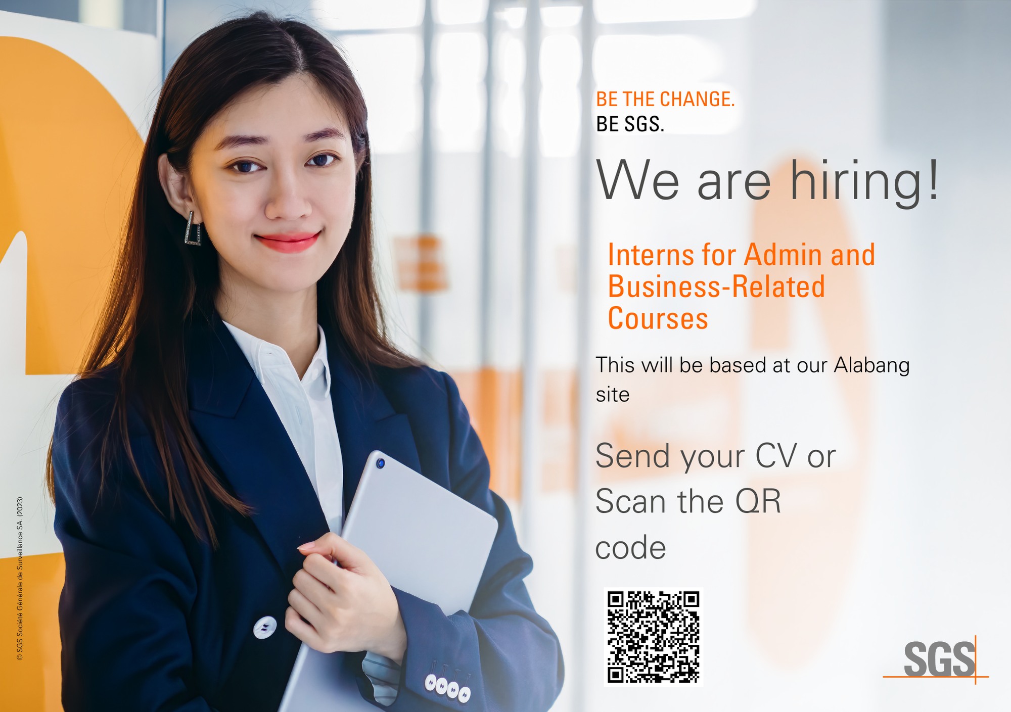 SGS - 💼👩‍💼 Don't wait—submit your application! Exciting...