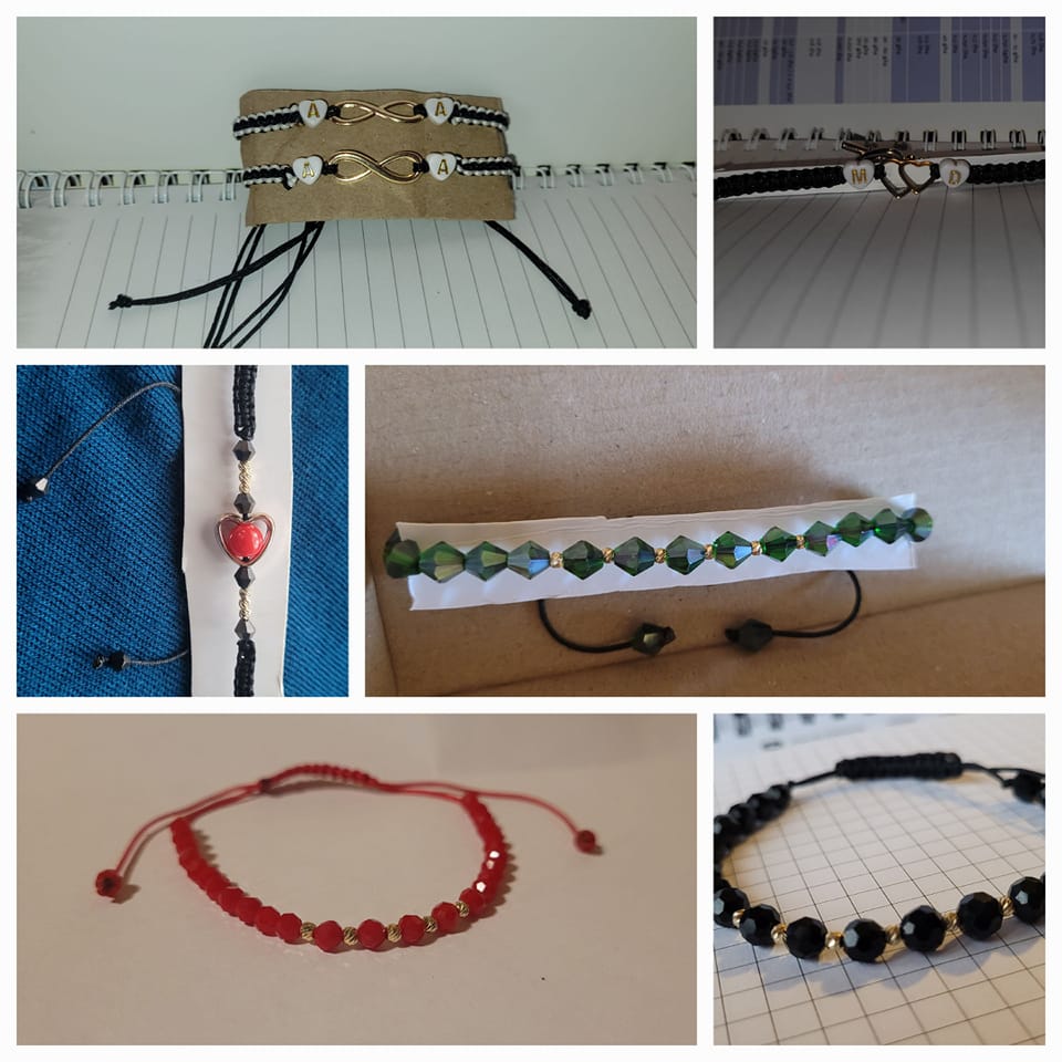 Bratari handmade & bratari cu bilute de aur | Facebook