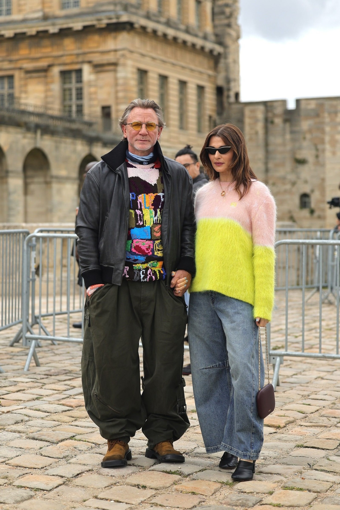 Daniel Craig and Rachel Weisz went for wonderful, wacky knits at