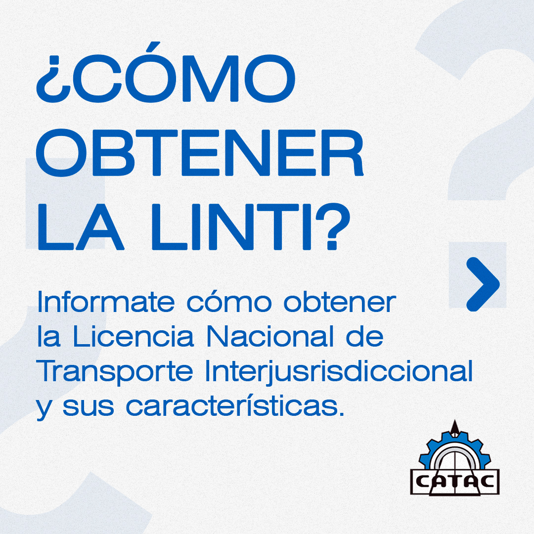 CATAC - 👥 | LICENCIA NACIONAL DE TRANSPORTE... | Facebook