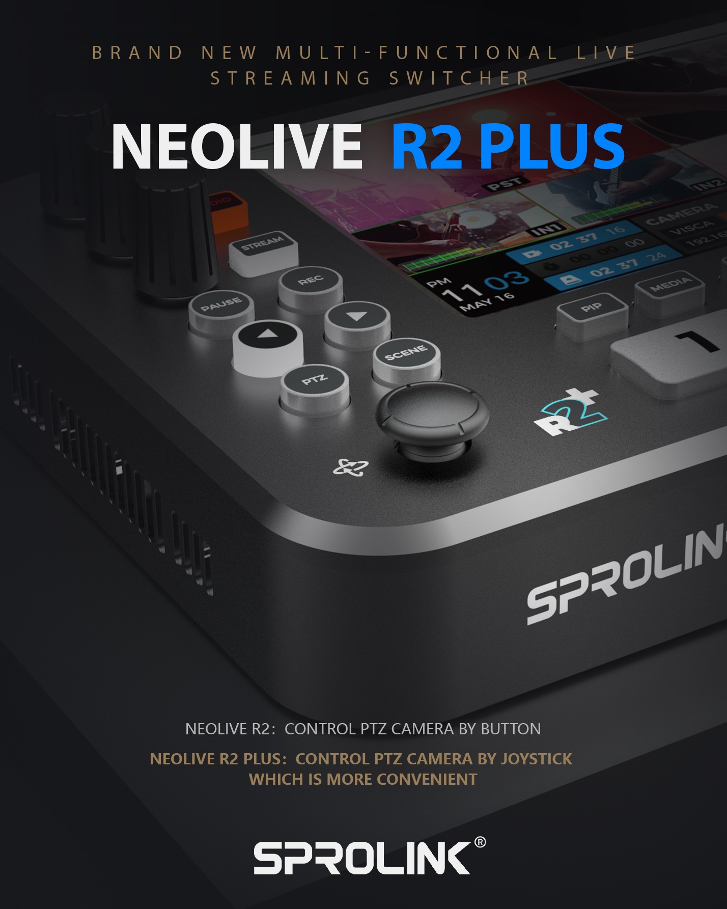 SPROLINK - More powerful and easy multi-camera switching!...