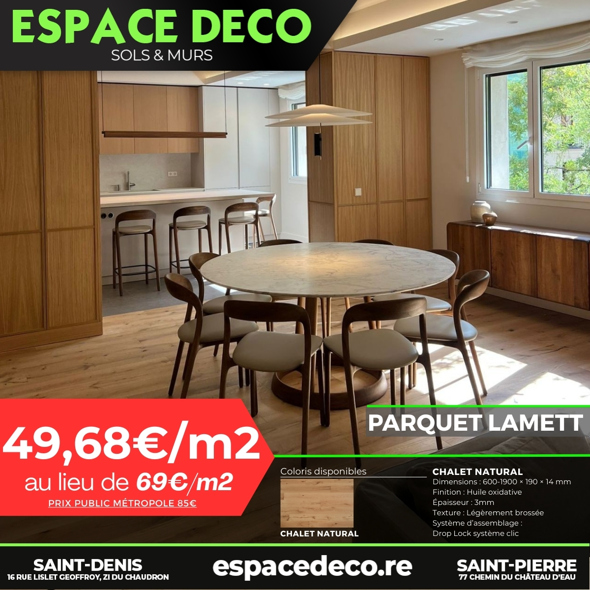 Espace Deco Reunion - Sols & Murs | Sainte-Clotilde