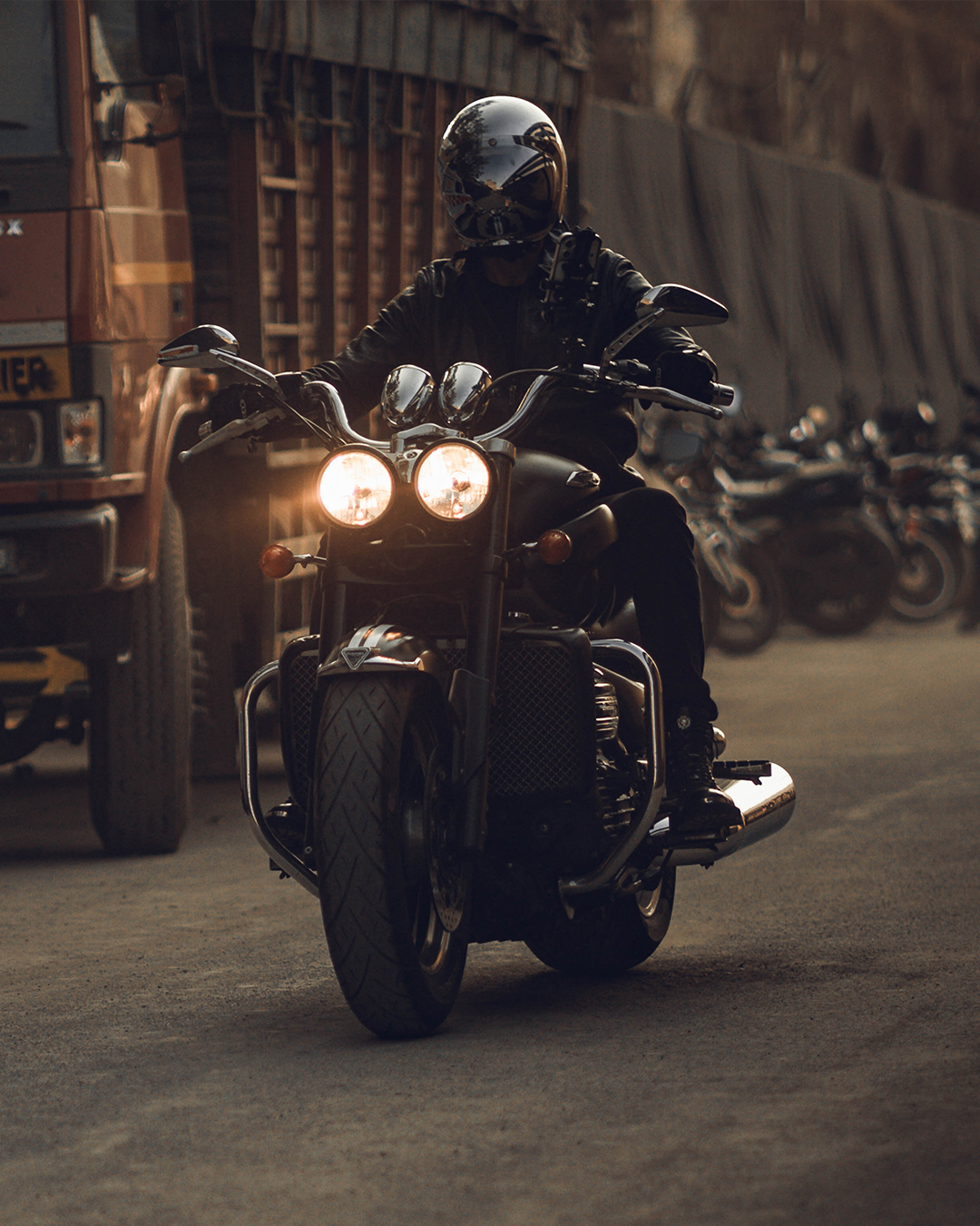 Triumph - There’s a certain satisfaction in knowing your motorcycle was ...