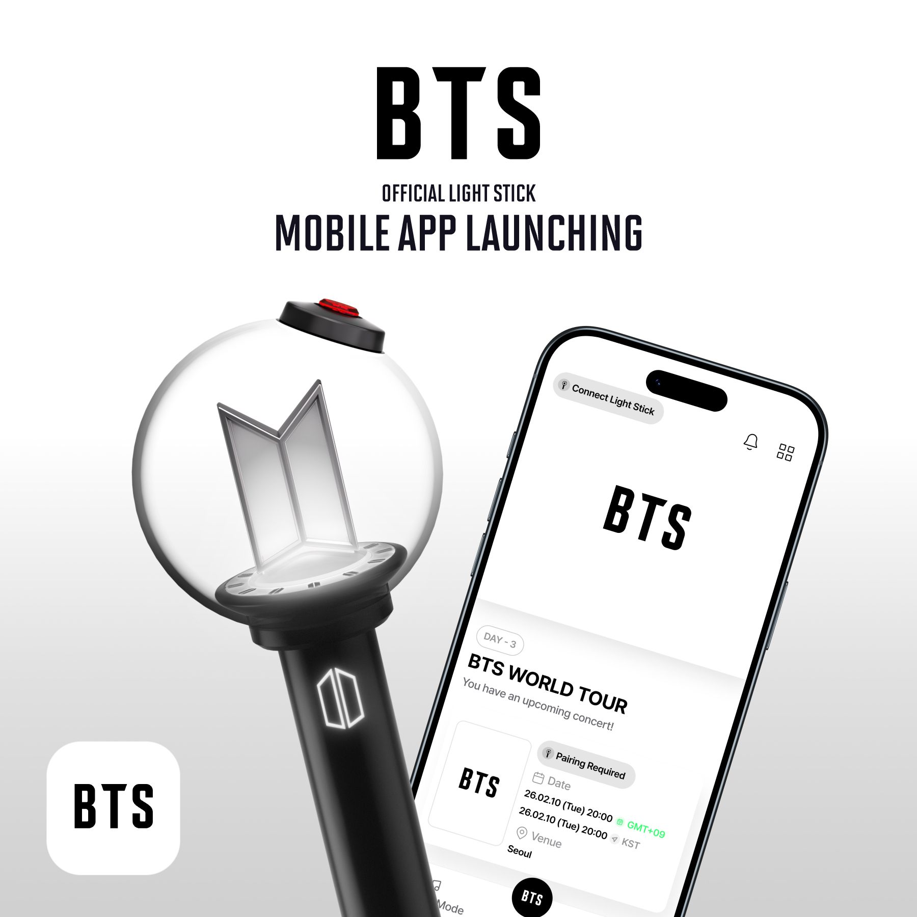 Hello. We would like to inform you that BTS Official Light Stick 