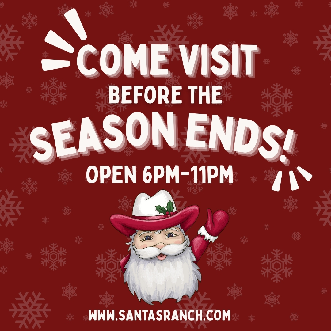 Santa's Ranch-Drive thru Christmas Light Park | New Braunfels TX