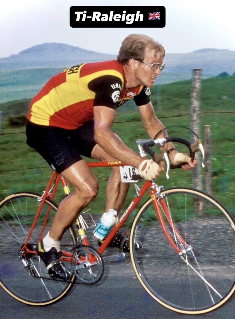 Vintage - Jan Raas in the Ti–Raleigh jersey Jan Raas, the undisputed Mr ...