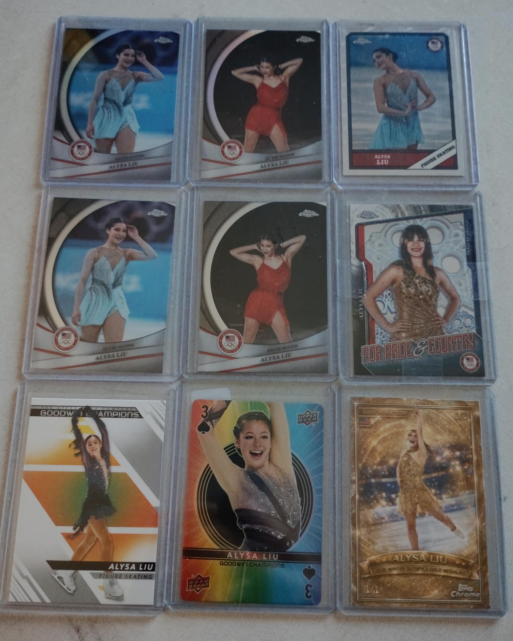 JUST PULLED: Alysa Liu autograph limited to 5 copies in existence
