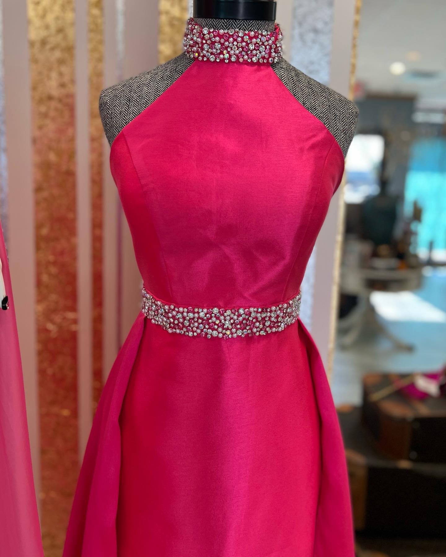 pink strapless long dress Petal and Pup Women's Cadenza Maxi smarttag_size_in_stock:1X With ruching down the PinkBlush Burgundy Lace Mesh Sizes:US 8