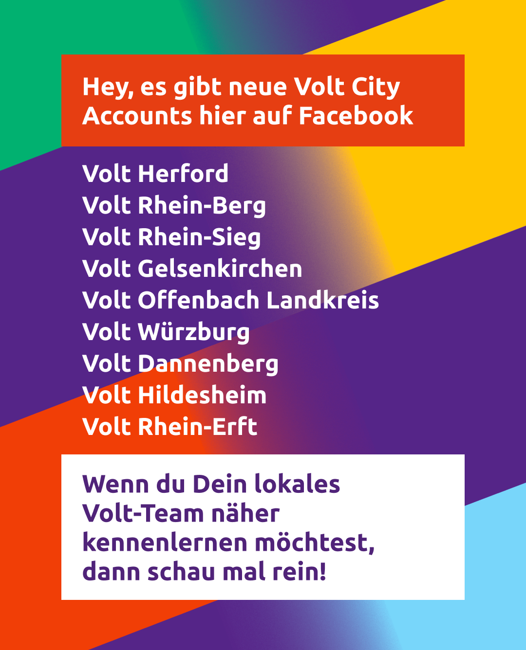 Volt wächst und wächst! 🚀🚀🚀 Nicht nur... - Volt Deutschland