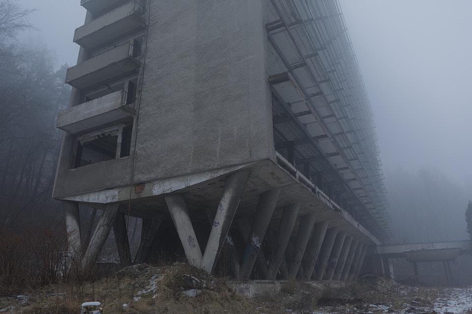 Soc - Hospital Stalownik Bielsko-Biała, Poland Built in the 70s #socmod ...