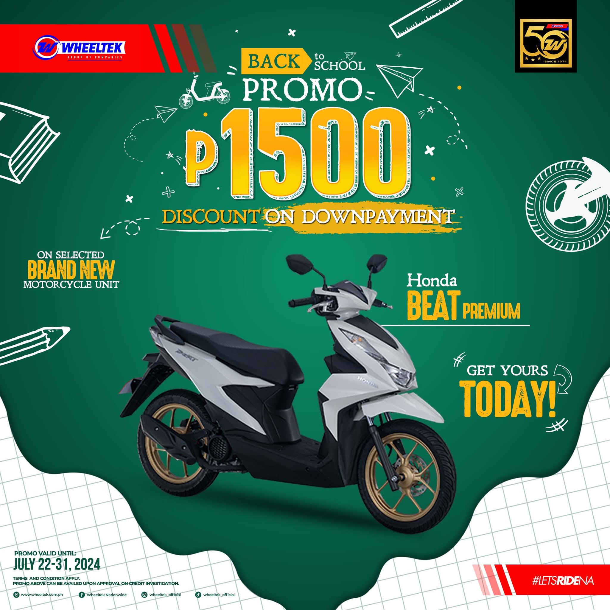 WHEELTEK BACK TO SCHOOL... - Wheeltek Nationwide (Official)