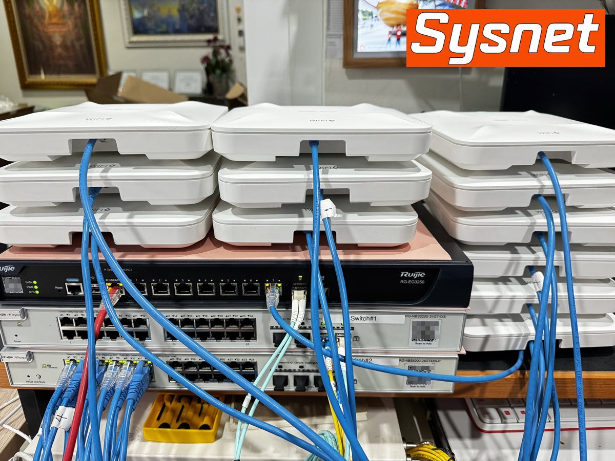 Sysnet - 🆒 Pre-Config ก่อนนำไปติดตั้งครับ เพื่อความสะดวกกับลูกค้า จบงาน ...