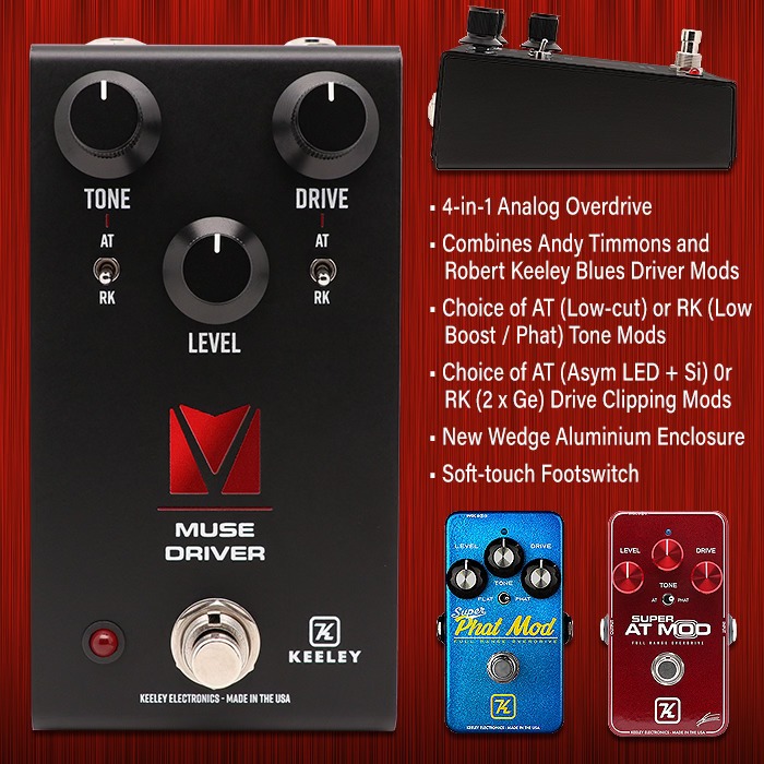 The AT+, our Andy Timmons signature pedal, started as an Angry