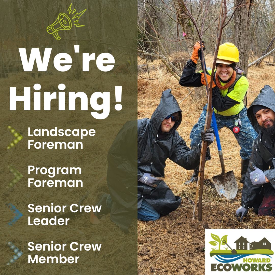 Howard EcoWorks - 🌿 We’re Hiring: Join Our Conservation &... | Facebook