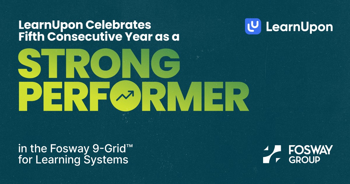 LearnUpon - LearnUpon has been named as a Strong Performer in The ...