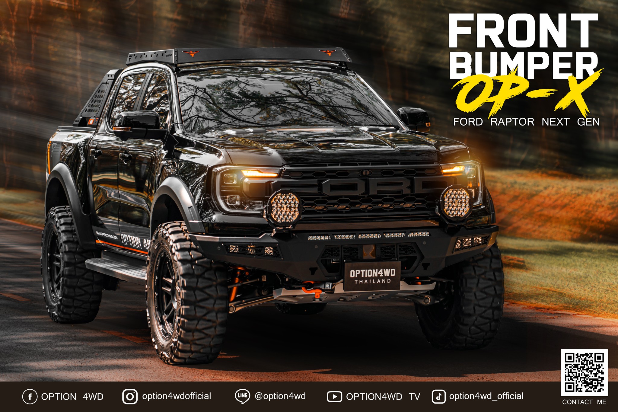 OPTION 4WD - FRONT BUMPER OP-X 🅽🅴🆆 FORD RAPTOR NEXT GEN... | Facebook