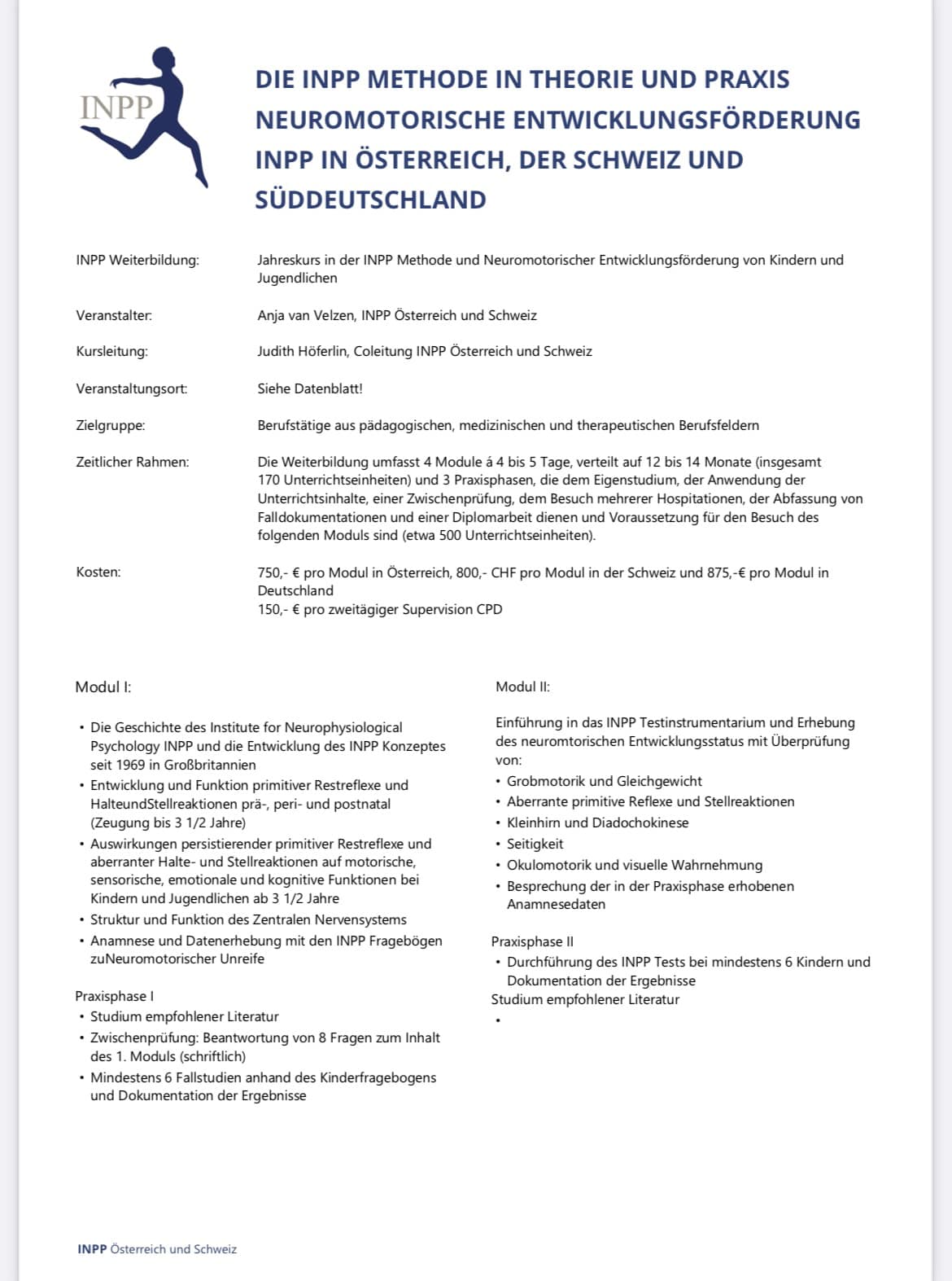 Neuromotorische Schulreife Testen Und Fördern Mit Der Inpp – DUSHDU
