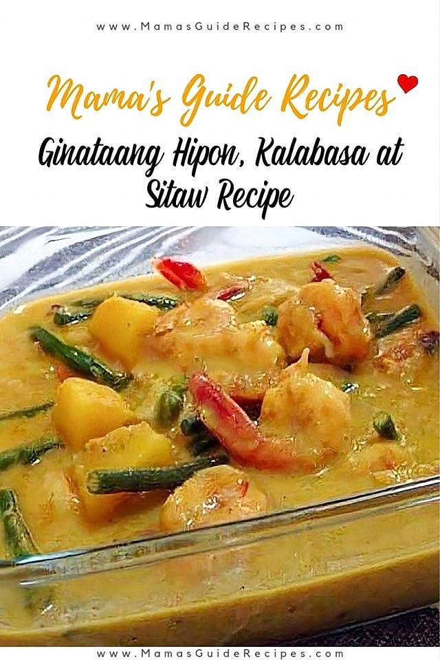 Mama's - Ginataang Hipon, Kalabasa at Sitaw Tap To Get Recipe: https ...
