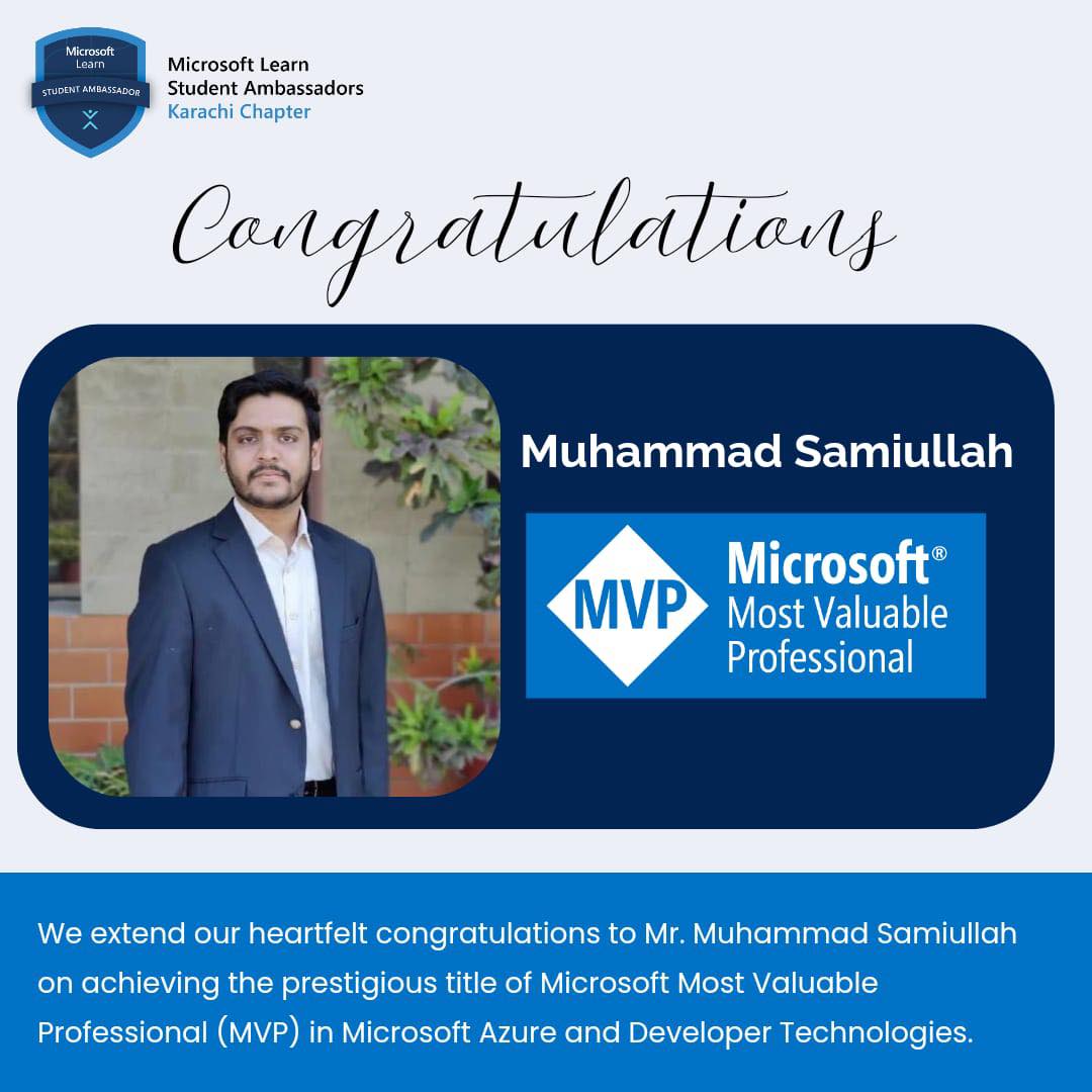 We are... - Microsoft Learn Student Ambassadors - Karachi | Facebook