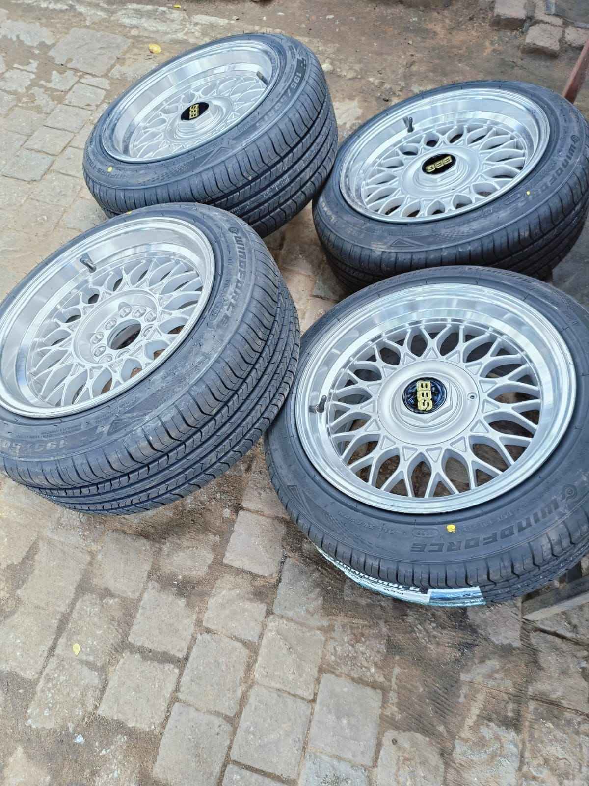 Selling set of new BBS polo rims and tyres 15inch - Car Wheels, Tires ...