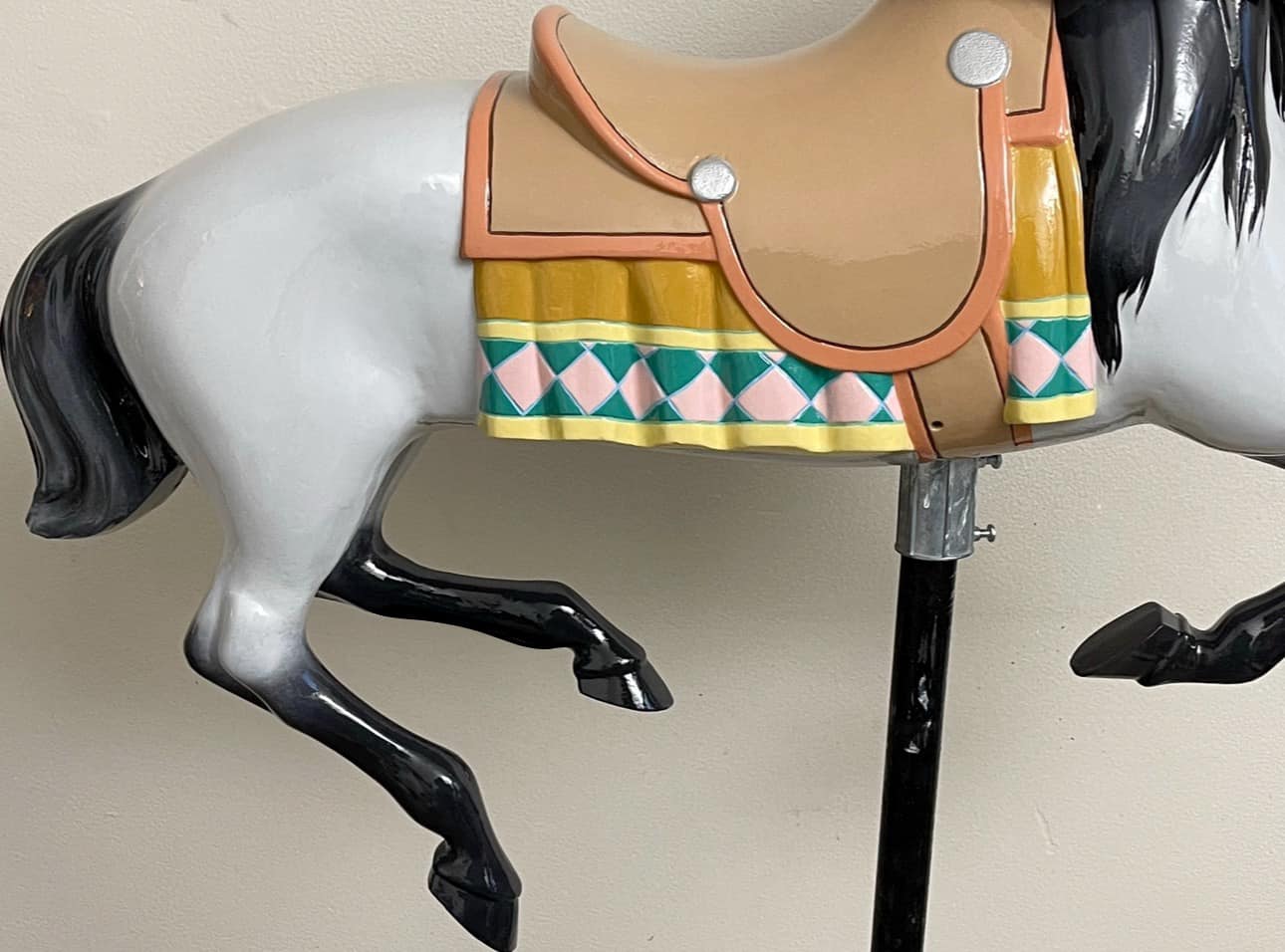 Carousel - After: our restoration on this little guy was completed with ...