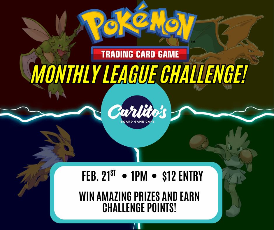 pokemon trading card game challenge hall Pokmon League This month's League Challenge will