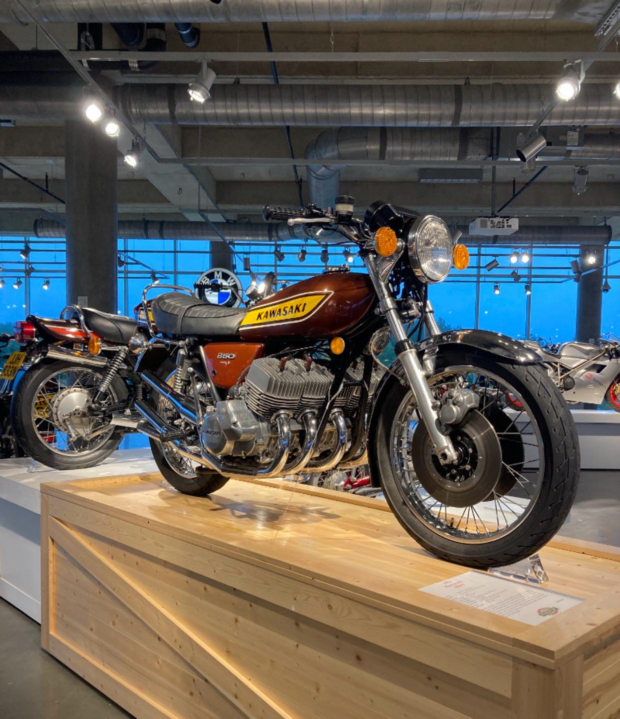 1976 Kawasaki 850/5 One of UK engineer Allen Millyard's amazing