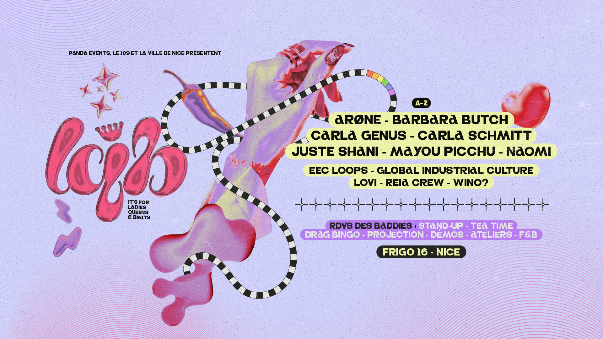 LQB FESTIVAL 2026 // 03-04-05 AVRIL // FRIGO 16