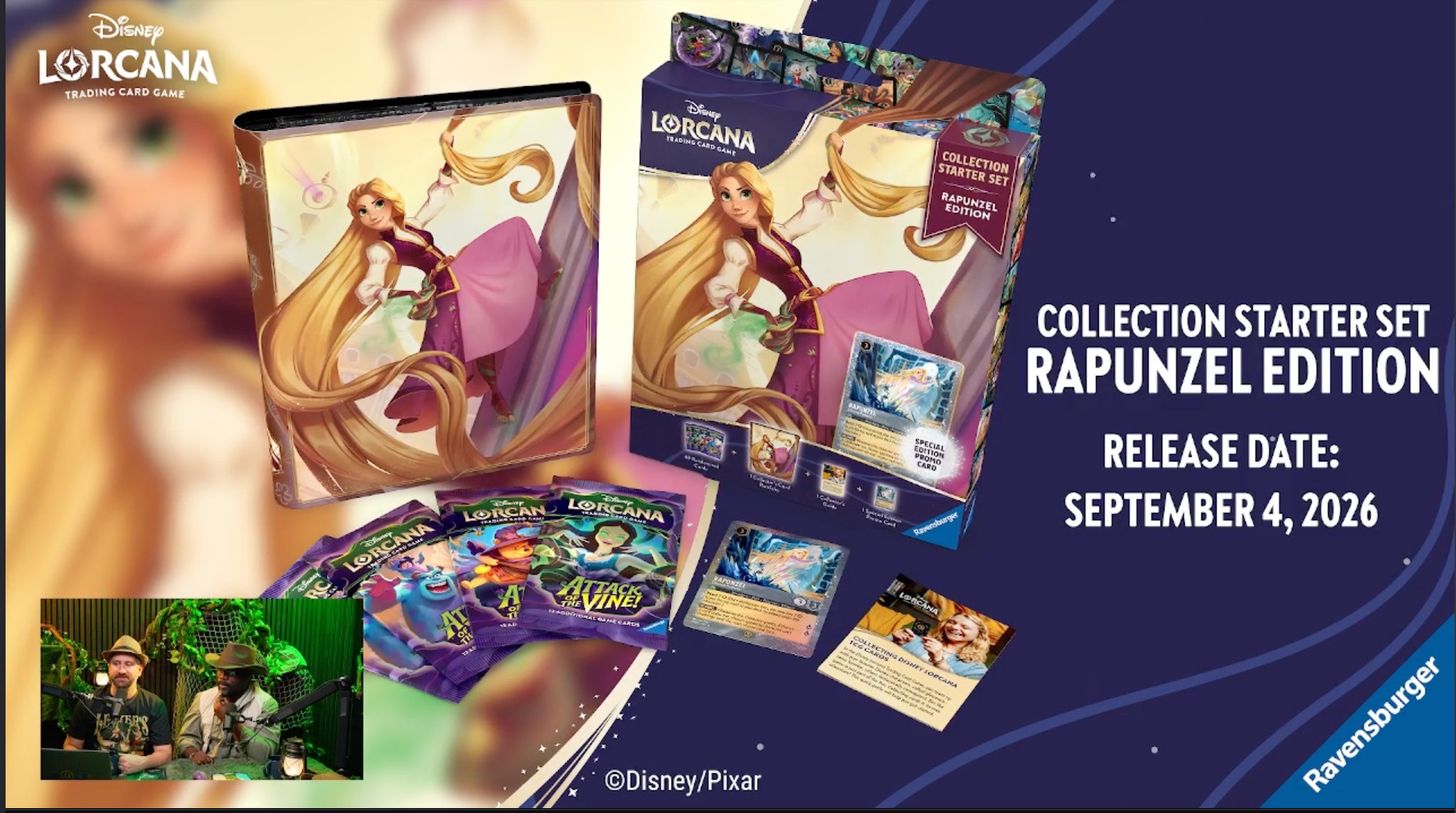 lorcana trading card game release date Disney the thorny vine sprouts threats of all kinds Disney Lorcana Trading Card Game