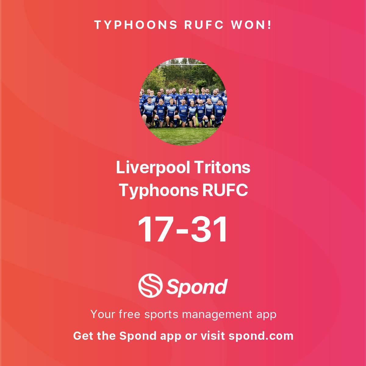 Typhoons RUFC - 🌀🏉 What an amazing result for the last...