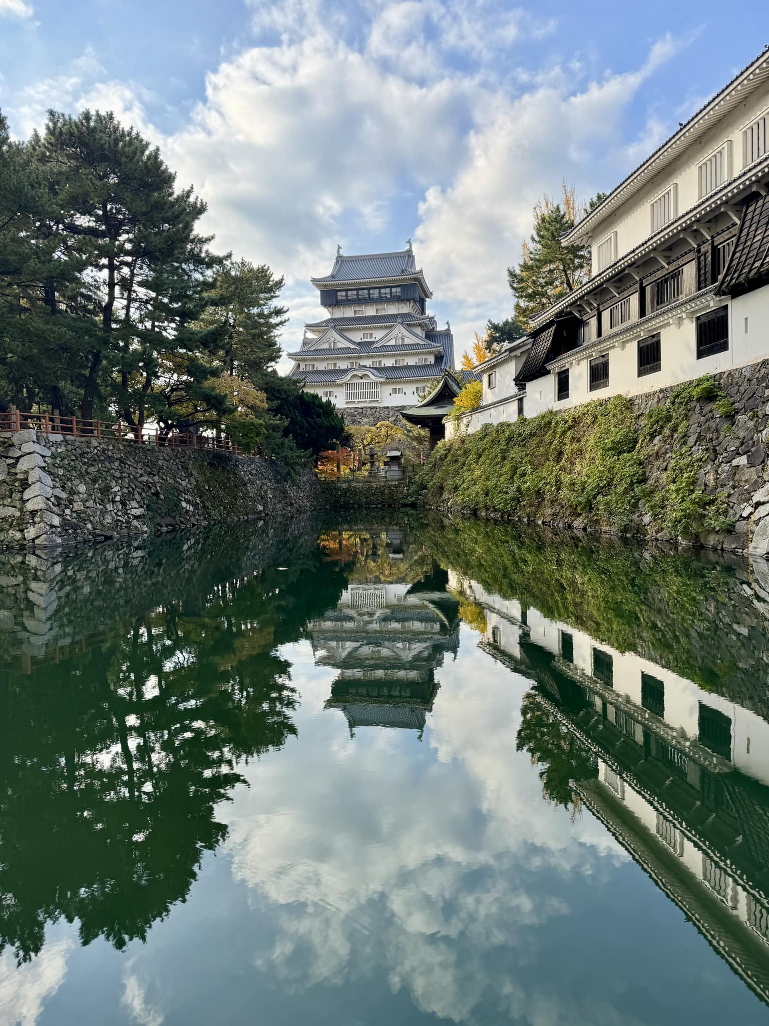 Kushima castle construction progress in Nagasaki, Nagasaki Prefecture