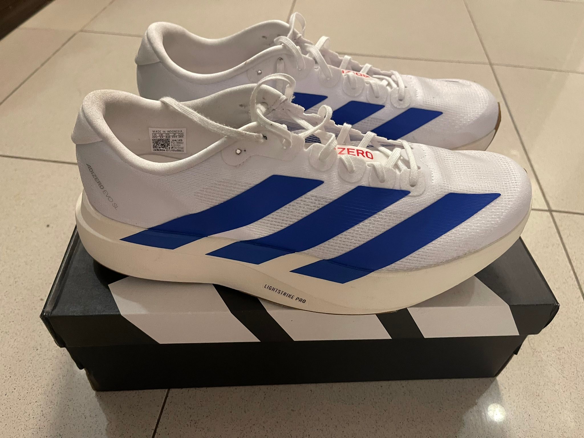 Used Adidas adizero evosl 6000 for sale