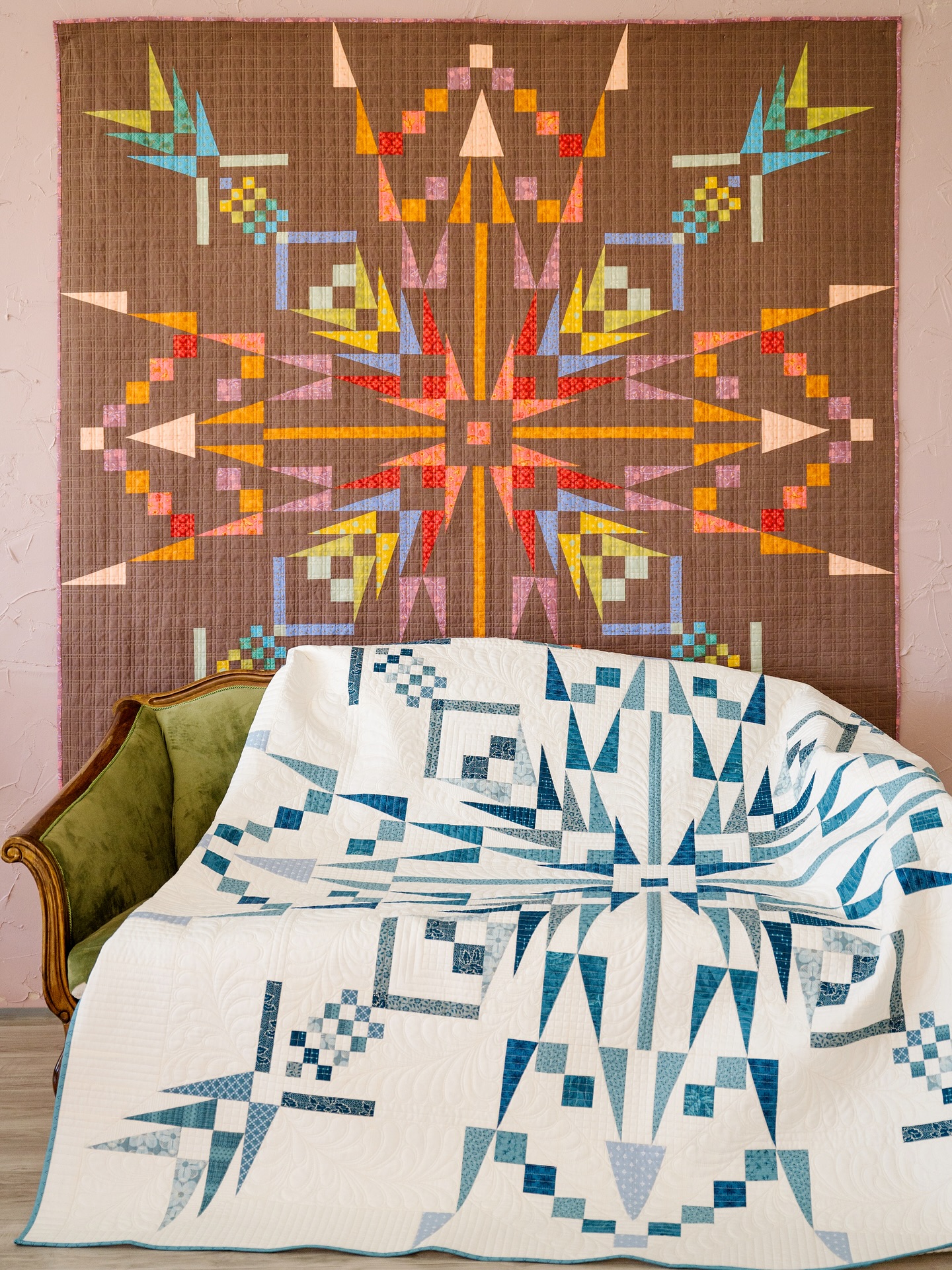 Sew - Same pattern, two totally different moods Our Northern Lights ...