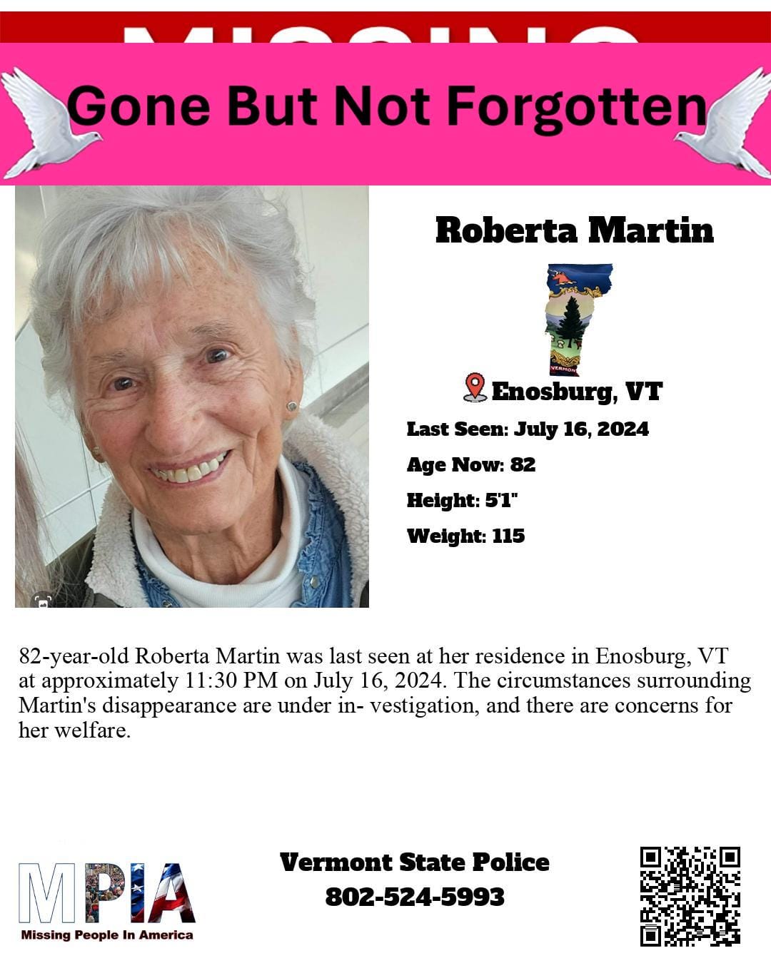 Update sadly found deceased... - Missing People In America | Facebook