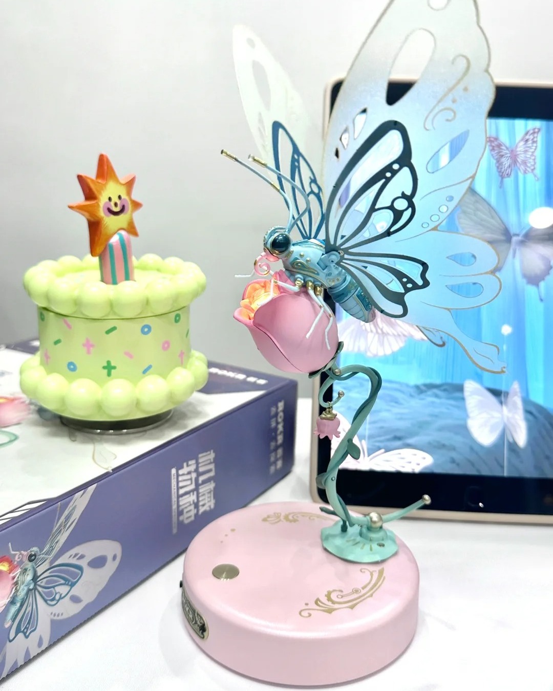 ROKR - 🦋 Embrace the Elegance of the Pink Butterfly 🌸 Step... | Facebook