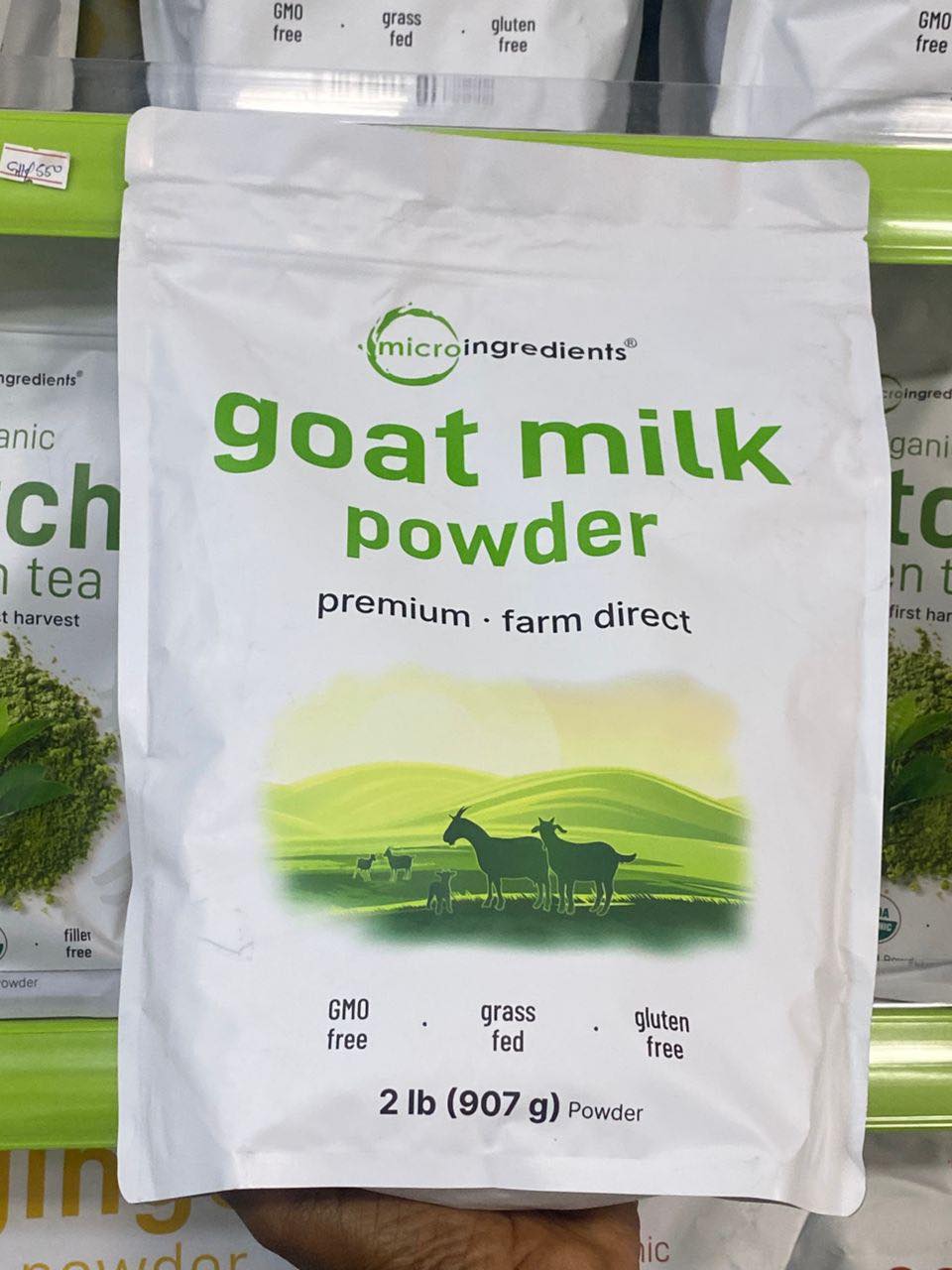 RESTOCK ALERT ‼️ MICRO INGREDIENTS GOAT MILK POWDER ✓Non - GMO ✓Grass fed ✓Gluten free PRICE - GH680 LOCATION - ACCRA AND KUMASI LOCATION IN ACCRA