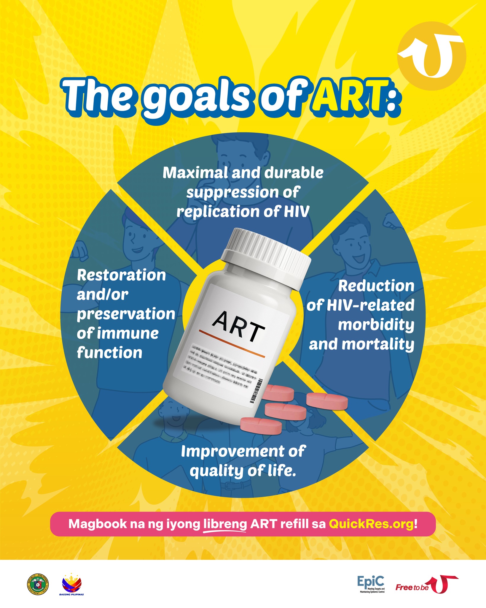 Free - Ang ART, hindi lang basta gamot, tulong ‘yan para sa mas healthy ...