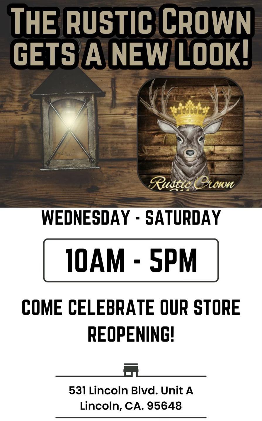 Rustic Crown Market | Lincoln CA