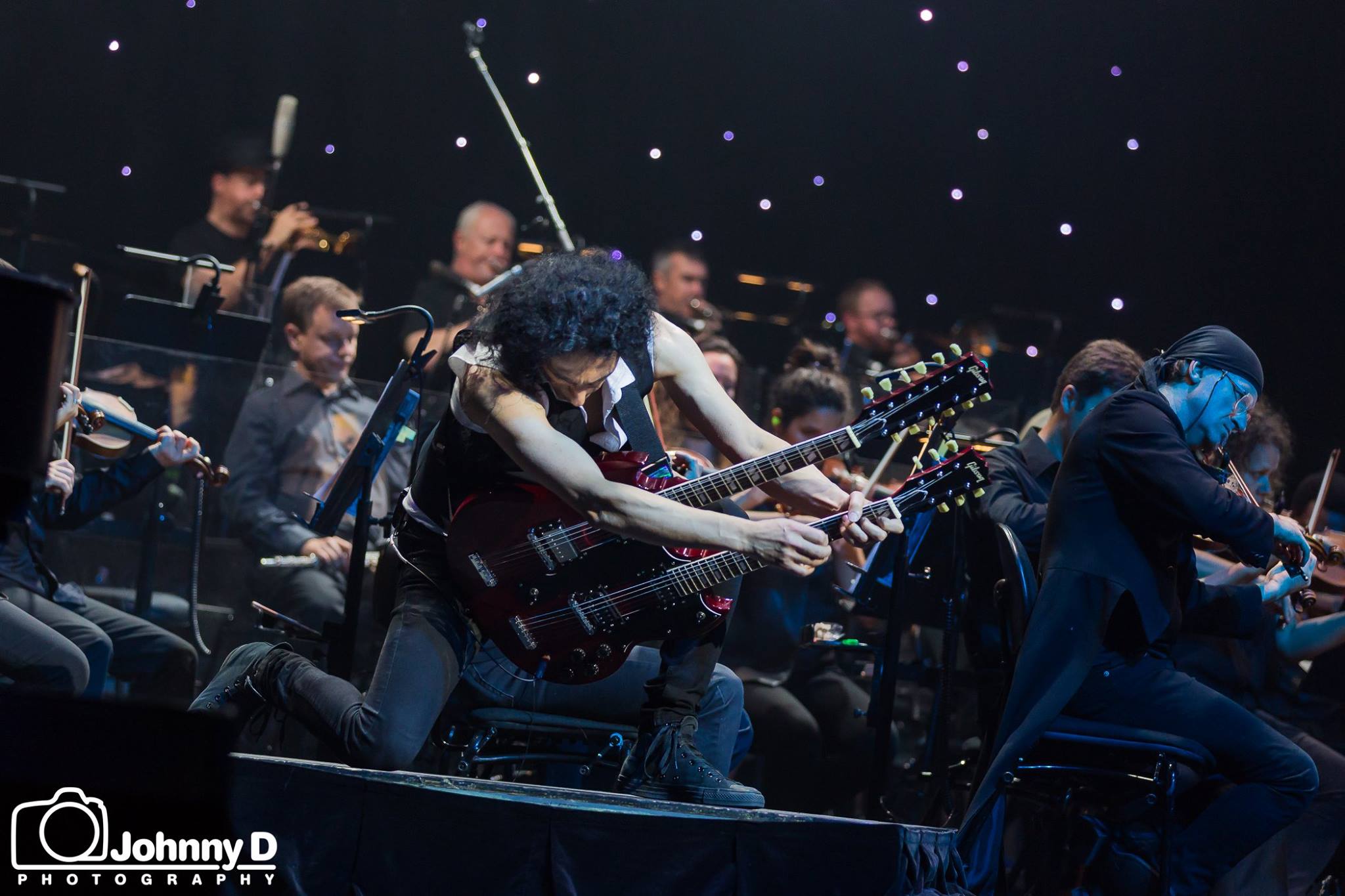 Led - The Zep Boys the Black Dog Orchestra = one BIG blazing production ...