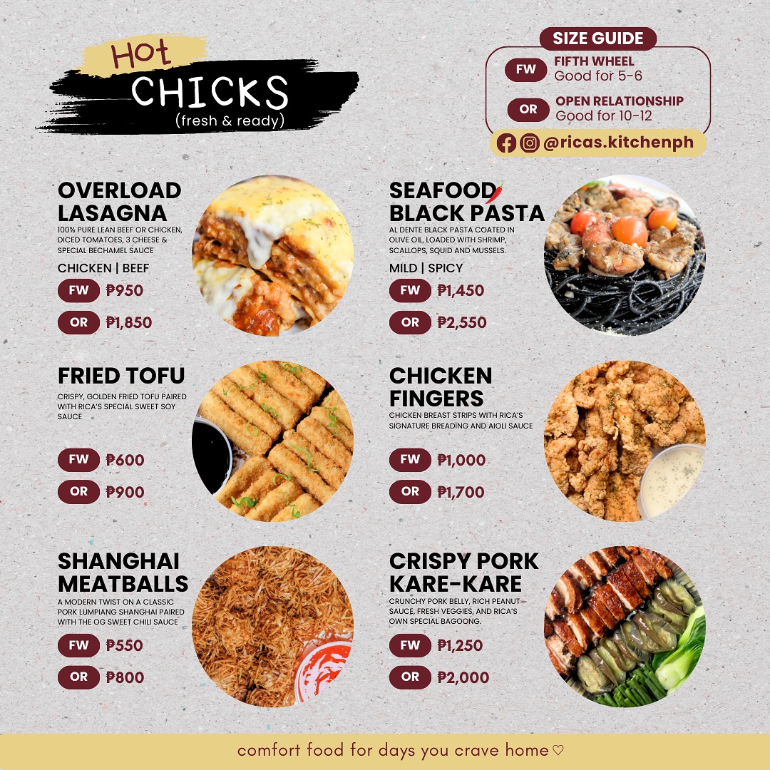 Rica's Kitchen | Parañaque