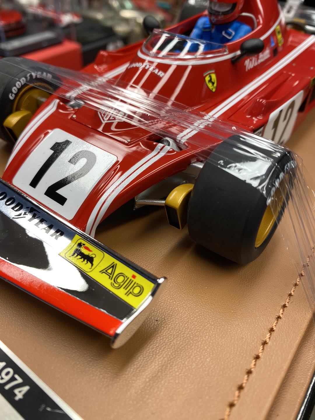 Ferrari 312 B3 Winner Spain GP 1974 Niki Lauda Tecnomodel Scala 1:18